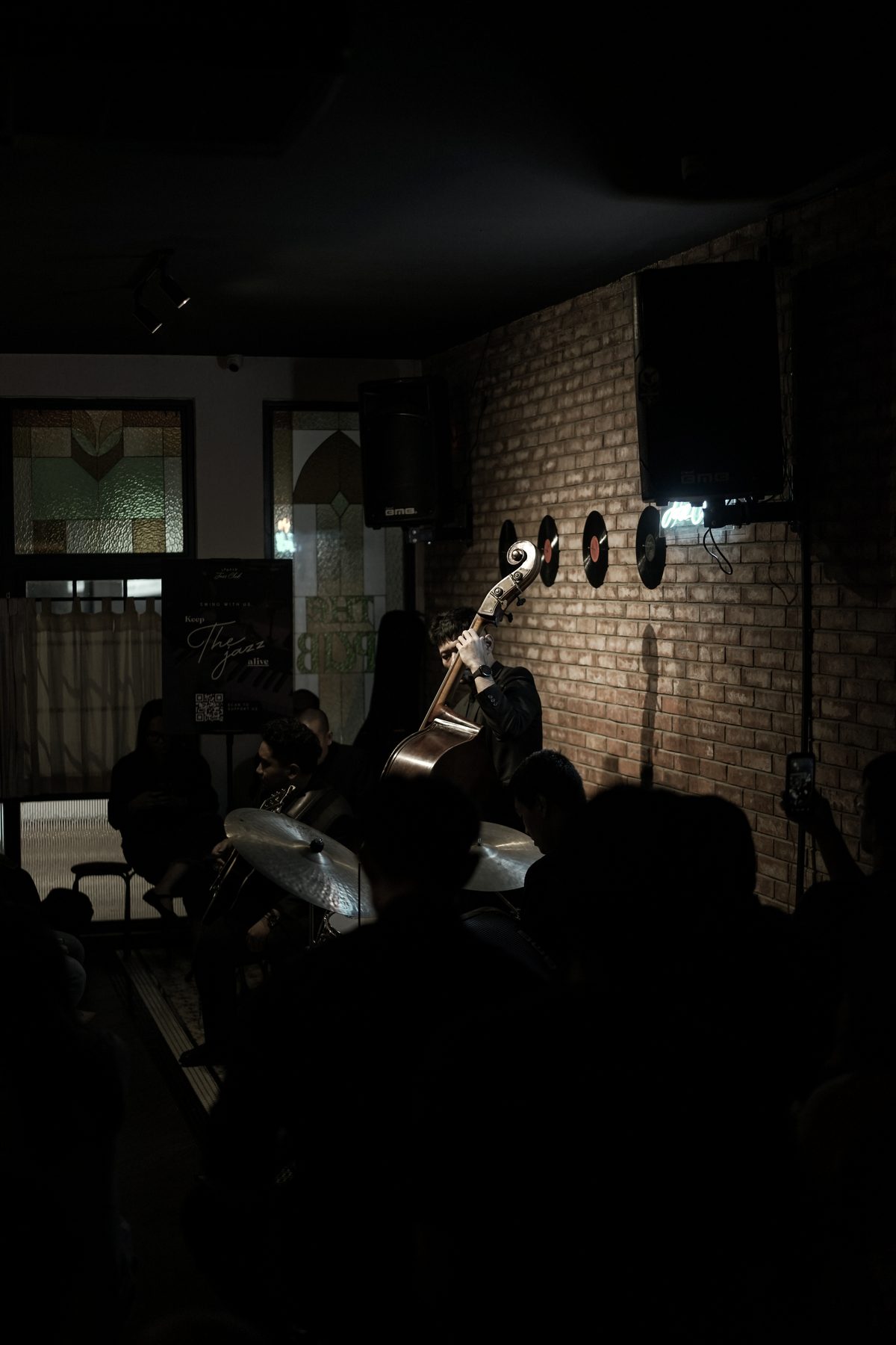 A Legato Jazz Night in progress